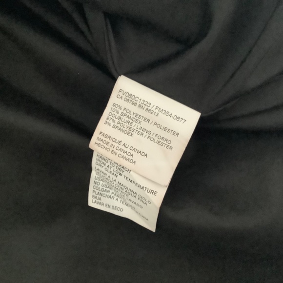 Tristan black floral full skirt size 8 - Picture 4 of 6